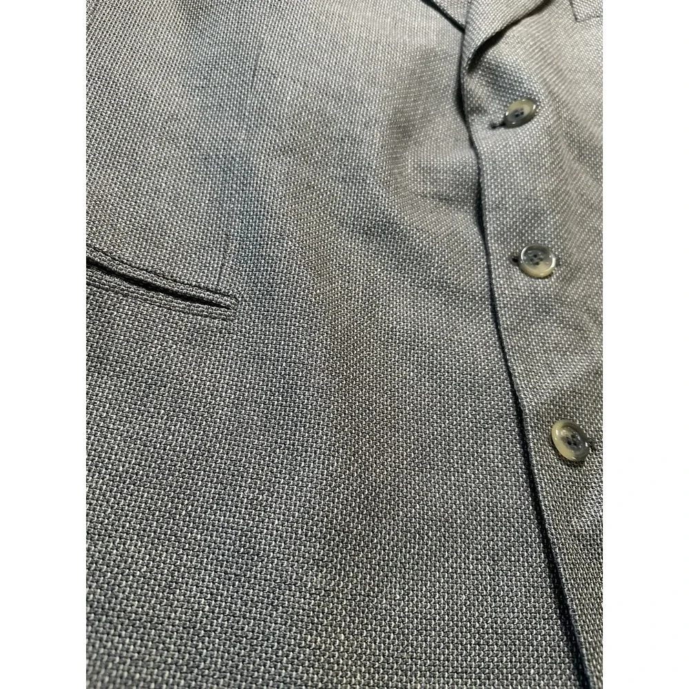 Options Stafford Men's Blazer 50L Silk Wool Blend Tan Tweed 3 Button Sports Coat